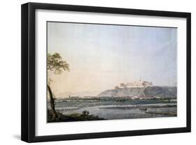 French Army Crosses Scrivia, Painting by Giuseppe Pietro Bagetti-null-Framed Giclee Print