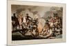 French Army Crossing the Berezina in November 1812, 1813-John Hassell-Mounted Giclee Print