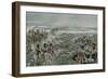 French Army Crossing the Niemen-Felicien Baron De Myrbach-rheinfeld-Framed Giclee Print