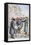 French Army Drum School, 1903-null-Framed Stretched Canvas