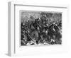 French Army in Retreat-null-Framed Giclee Print