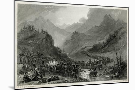 French Army Retreat from Arroyo de Molinos, 1811-J.t. Willmore-Mounted Art Print