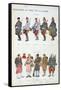 French Army Uniforms, World War One, 1914-null-Framed Stretched Canvas