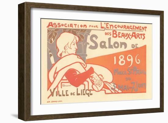 French Art Show Poster-null-Framed Art Print