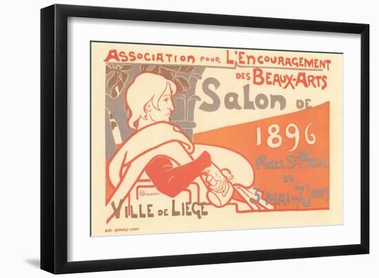 French Art Show Poster-null-Framed Art Print