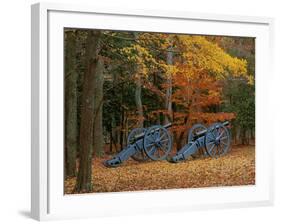 French Artillery, Colonial National Historic Park, Virginia, USA-Charles Gurche-Framed Photographic Print