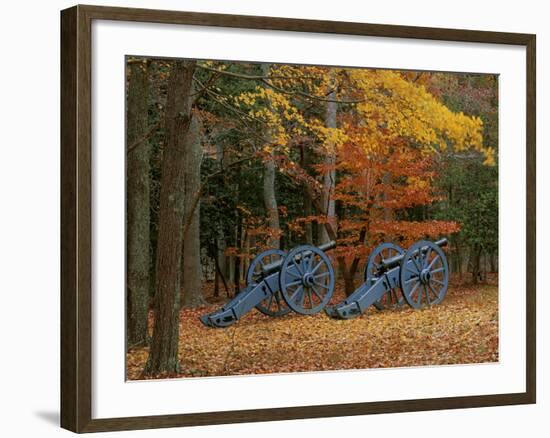 French Artillery, Colonial National Historic Park, Virginia, USA-Charles Gurche-Framed Photographic Print
