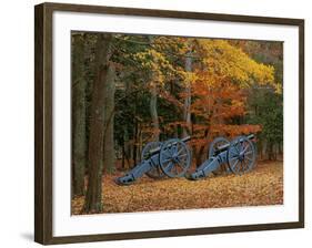 French Artillery, Colonial National Historic Park, Virginia, USA-Charles Gurche-Framed Photographic Print