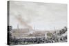 French Attack on City of Weimar, October 14, 1806-Benjamin Zix-Stretched Canvas