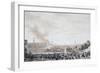 French Attack on City of Weimar, October 14, 1806-Benjamin Zix-Framed Giclee Print
