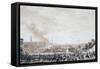 French Attack on City of Weimar, October 14, 1806-Benjamin Zix-Framed Stretched Canvas