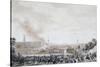 French Attack on City of Weimar, October 14, 1806-Benjamin Zix-Stretched Canvas