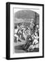 French Attack on Haitian Leader-null-Framed Giclee Print