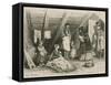 French Attic Home-Karl Girardet-Framed Stretched Canvas