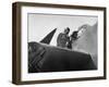 French Aviation Personnel Being Trained at the Naval Air Station, Quonset, Rhode Island, USA, 1951-null-Framed Giclee Print