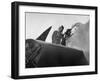 French Aviation Personnel Being Trained at the Naval Air Station, Quonset, Rhode Island, USA, 1951-null-Framed Giclee Print