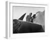 French Aviation Personnel Being Trained at the Naval Air Station, Quonset, Rhode Island, USA, 1951-null-Framed Giclee Print