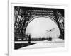 French Aviator Lieutenant Collot Successfully Flies His Biplane Beneath the Tour Eiffel-null-Framed Photographic Print