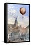 French Balloon Lift Off-null-Framed Stretched Canvas