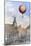 French Balloon Lift Off-null-Mounted Art Print