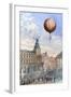 French Balloon Lift Off-null-Framed Art Print