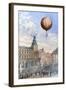 French Balloon Lift Off-null-Framed Art Print