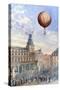 French Balloon Lift Off-null-Stretched Canvas