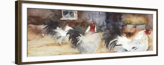 French Barn Yard-Kate Osborne-Framed Giclee Print