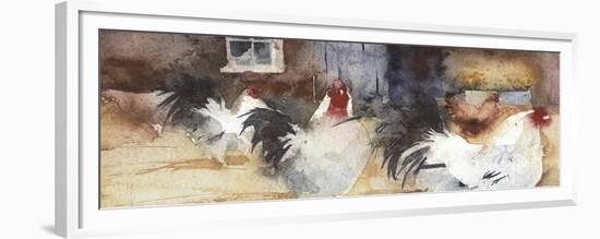 French Barn Yard-Kate Osborne-Framed Giclee Print