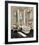 French Bath II Black v2-Silvia Vassileva-Framed Art Print