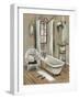 French Bath II-Silvia Vassileva-Framed Premium Giclee Print