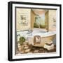 French Bath II-Elizabeth Medley-Framed Premium Giclee Print