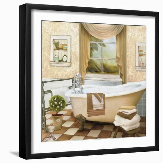 French Bath II-Elizabeth Medley-Framed Art Print