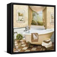 French Bath II-Elizabeth Medley-Framed Stretched Canvas