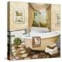 French Bath II-Elizabeth Medley-Stretched Canvas