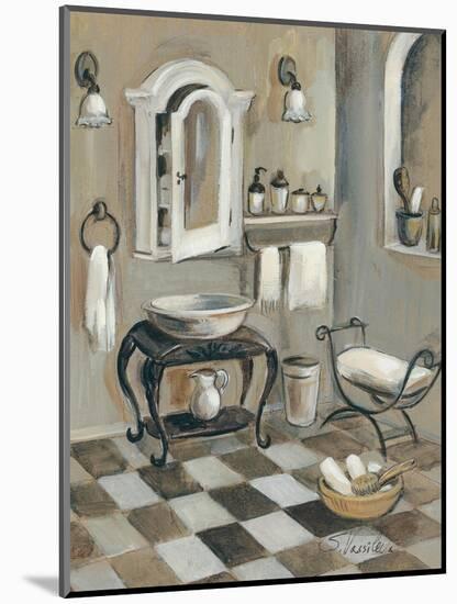 French Bath IV-Silvia Vassileva-Mounted Art Print