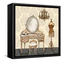 French Bath Motif I-Gregory Gorham-Framed Stretched Canvas