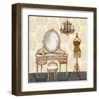 French Bath Motif I-Gregory Gorham-Framed Art Print