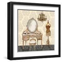 French Bath Motif I-Gregory Gorham-Framed Art Print