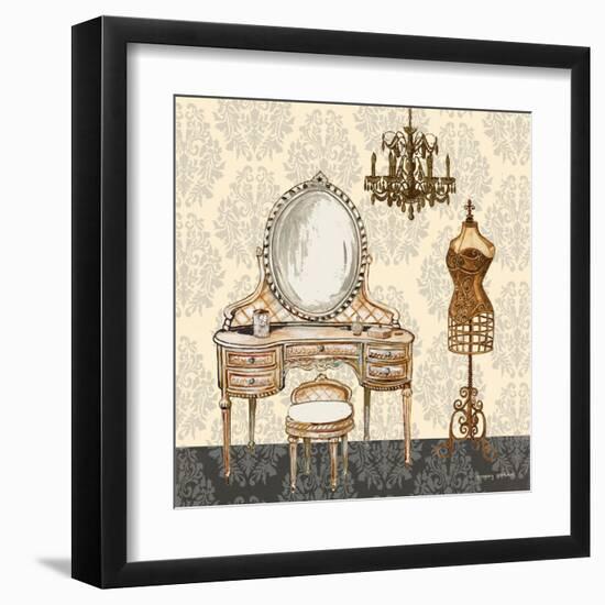 French Bath Motif I-Gregory Gorham-Framed Art Print