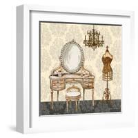 French Bath Motif I-Gregory Gorham-Framed Art Print