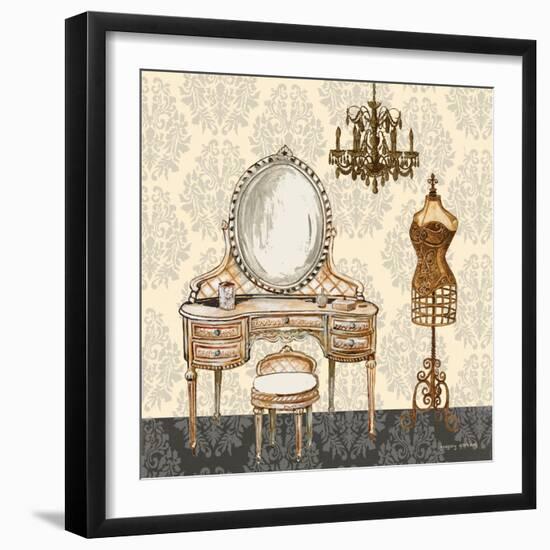 French Bath Motif I-Gregory Gorham-Framed Art Print