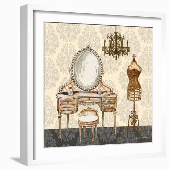 French Bath Motif I-Gregory Gorham-Framed Art Print