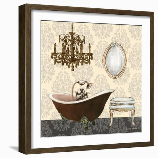 French Bath Motif II-Gregory Gorham-Framed Art Print