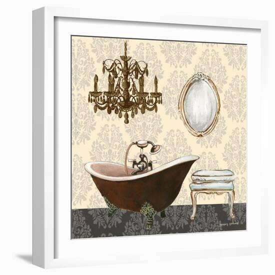 French Bath Motif II-Gregory Gorham-Framed Art Print