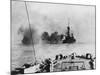 French Battleship in Action in the Dardanelles During World War I-Robert Hunt-Mounted Photographic Print