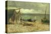 French Beach, 1884-George Henry Smillie-Stretched Canvas