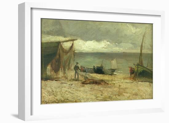 French Beach, 1884-George Henry Smillie-Framed Giclee Print