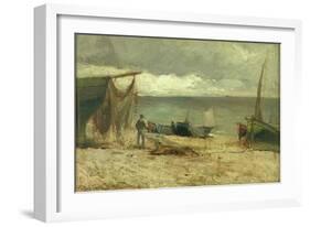 French Beach, 1884-George Henry Smillie-Framed Giclee Print