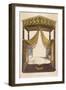 French Bed 1809-null-Framed Art Print